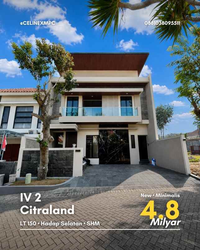 dijual rumah citraland