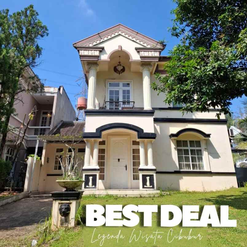 dijual rumah classic di legenda wisata cibubur