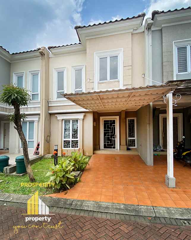 dijual rumah cluster elista village