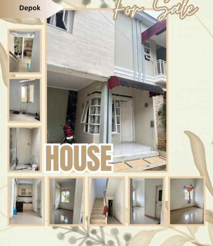 dijual rumah cluster pancoran mas depok