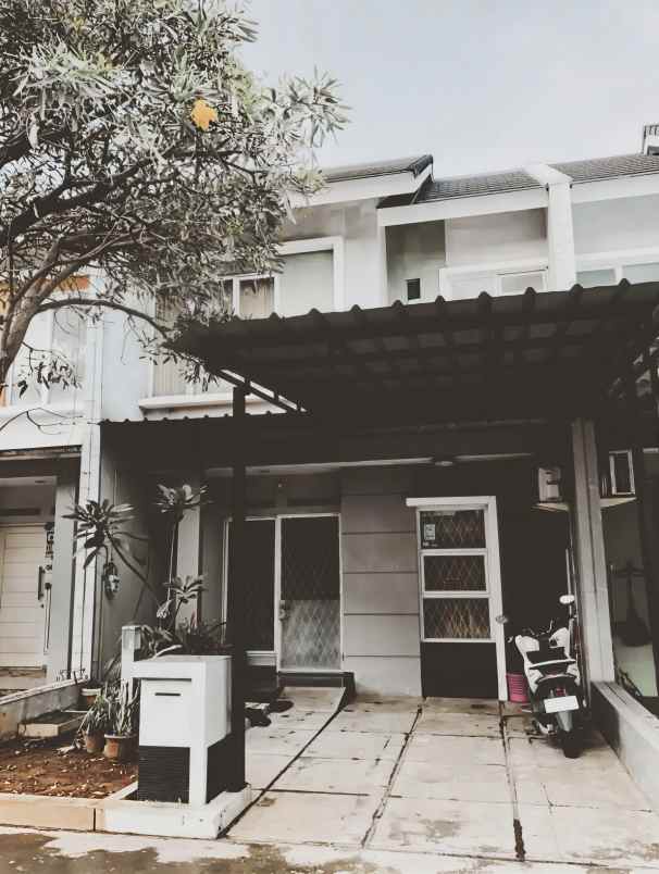 dijual rumah cluster teresta metland