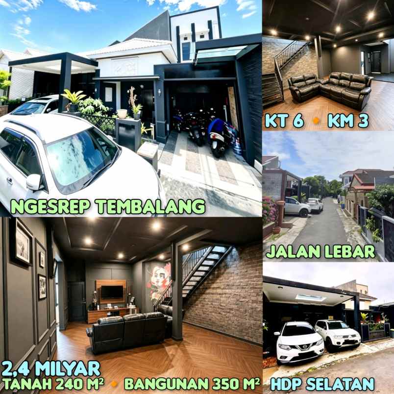 dijual rumah di ngesrep srondol semarang