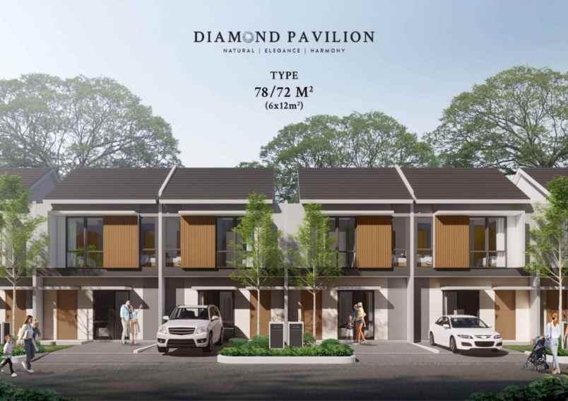Take Over Cepat Rumah 2 Lantai Di Diamond Pavilion Batam Center