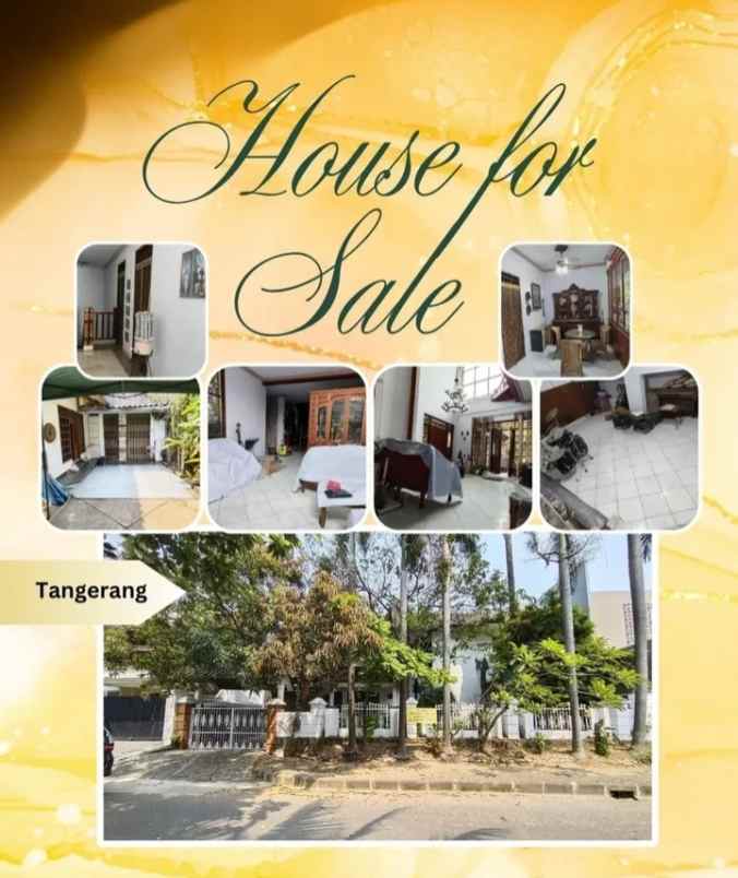 dijual rumah dijantung kota tangerang perum modernland