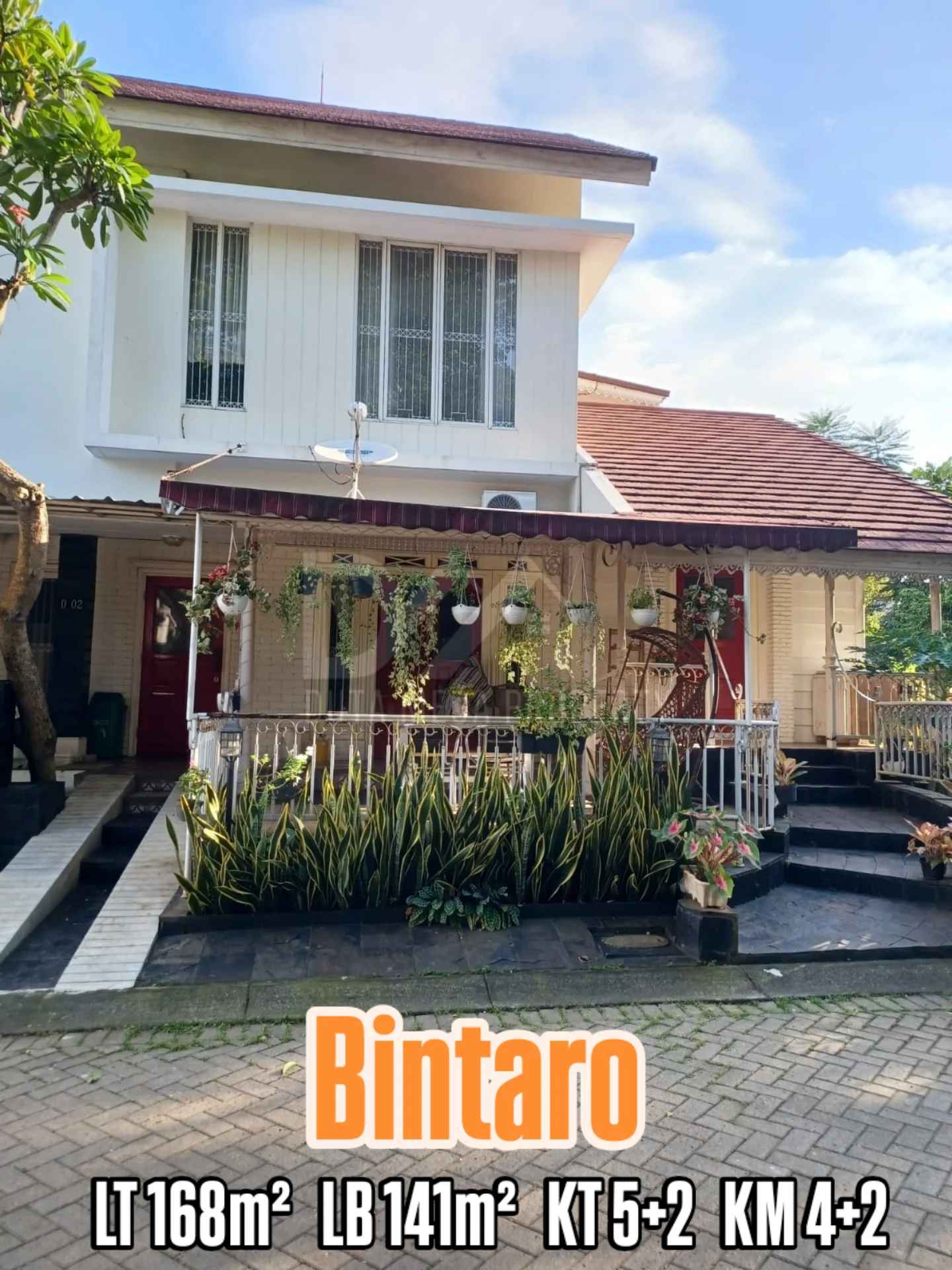 dijual rumah emerald residence bintaro