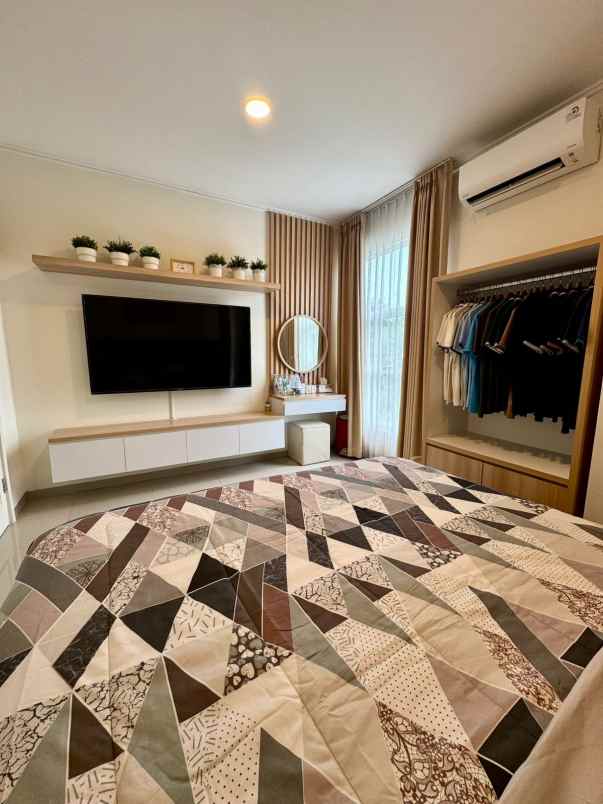 dijual rumah furnish cluster bahana suvarna sutera