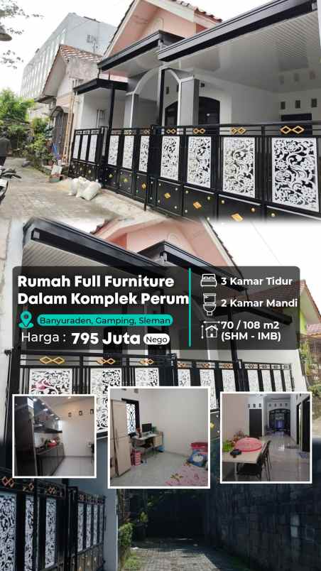 dijual rumah gamping