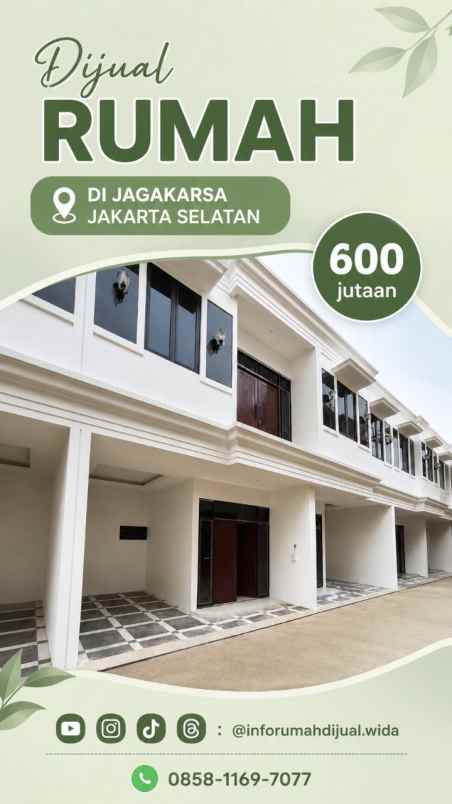 dijual rumah jagakarsa