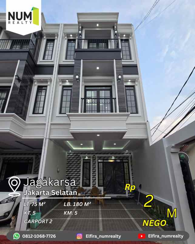 dijual rumah jagakarsa jakarta selatan