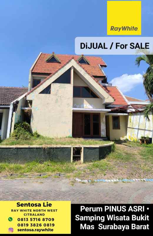 dijual rumah jalan lembah harapan