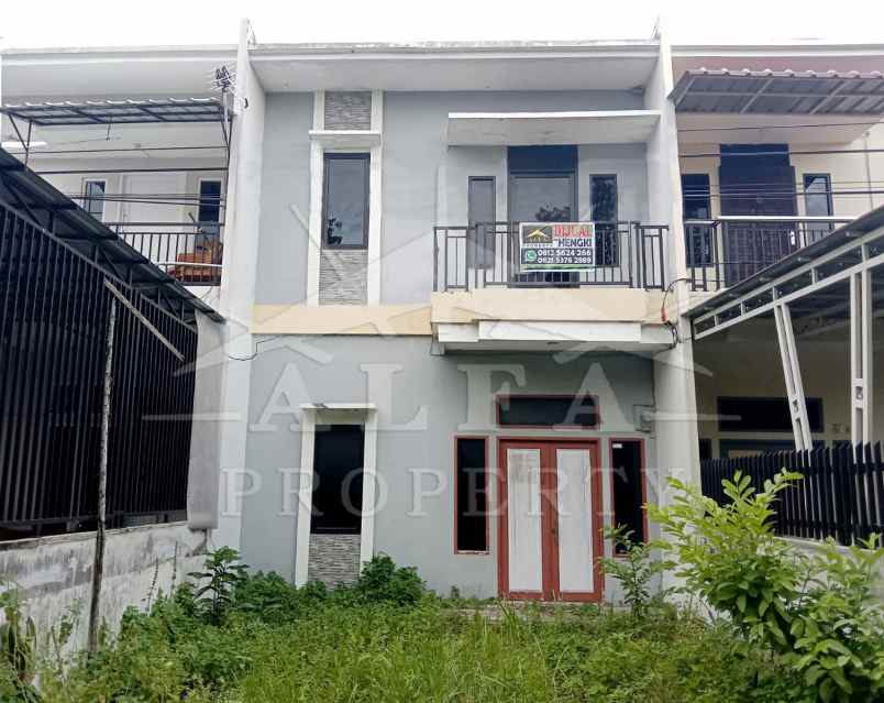 dijual rumah jalan perintis