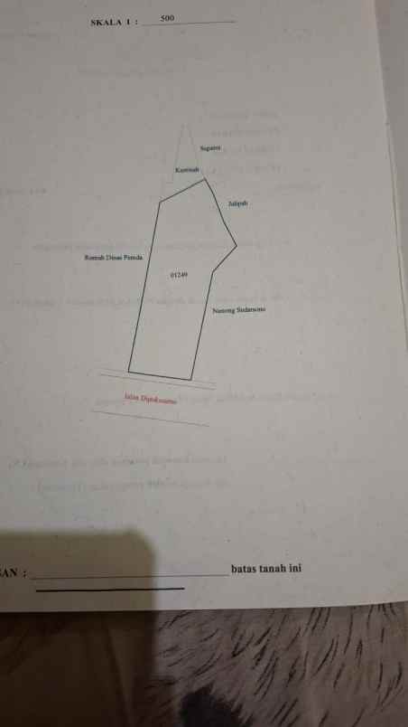 dijual rumah jantung kota purbalingga jawa tengah