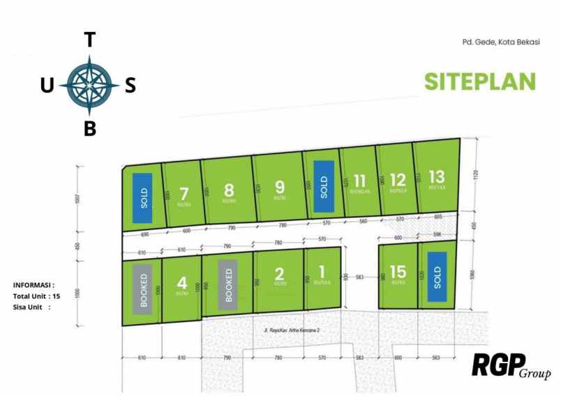 dijual rumah jatimakmur pondok gede