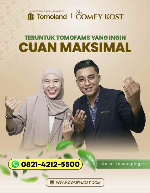 dijual rumah jl chili joyogrand blok