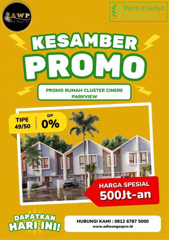 dijual rumah jl edison kel cilebut