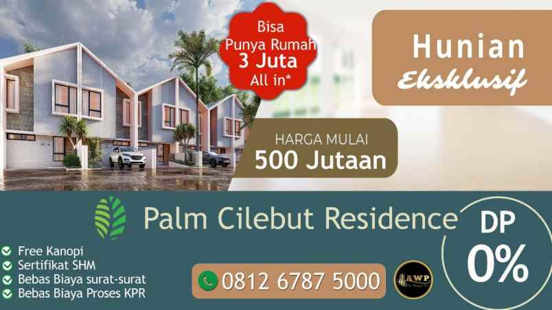 dijual rumah jl edison kel cilebut