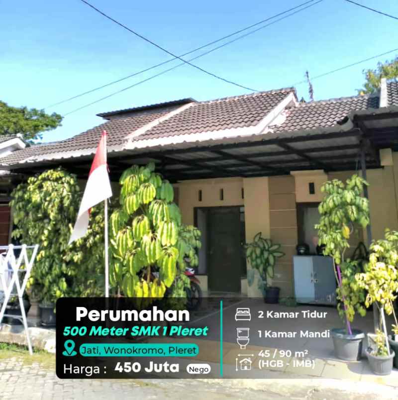 dijual rumah jl imogiri timur