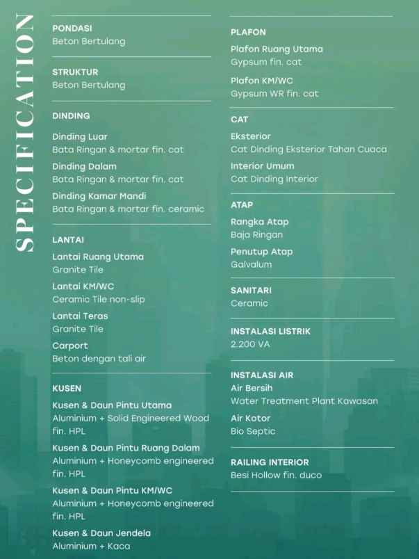 dijual rumah jl lembah hijau cibatu