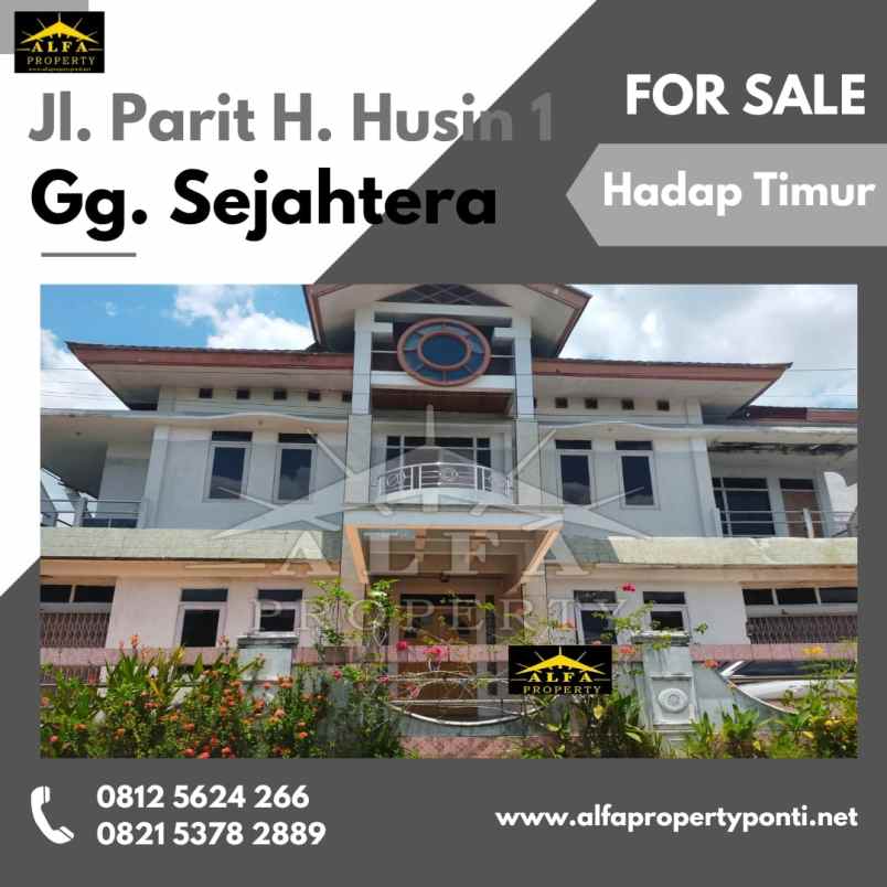 Dijual Rumah Parit Haji Husin 1 Sejahtera Kota Pontianak