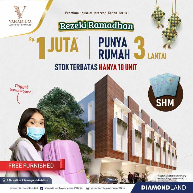 dijual rumah jl raya kebon jeruk