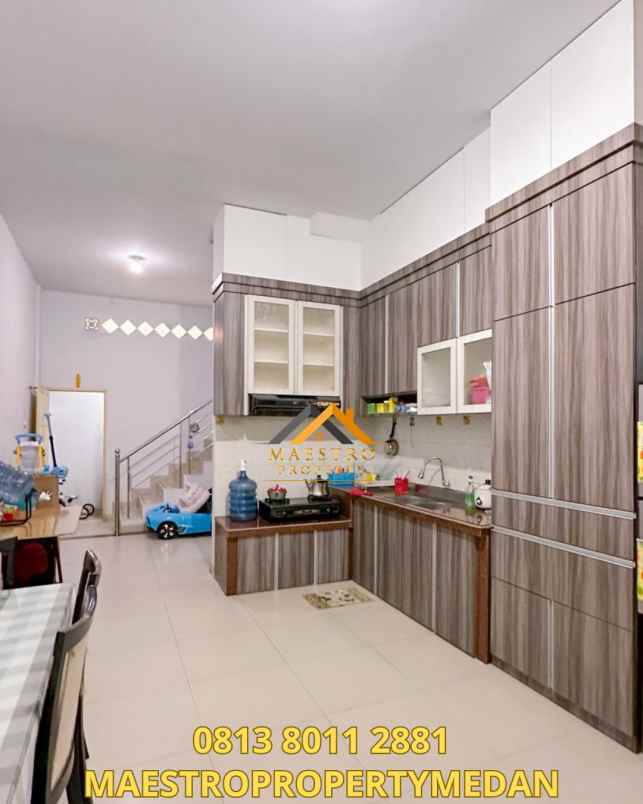 dijual rumah komplek sunggal center