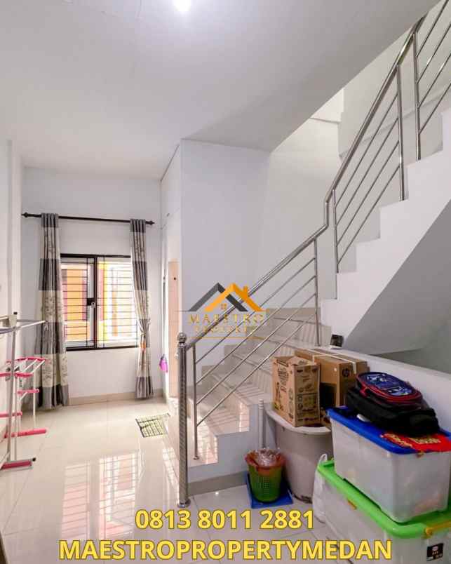 dijual rumah komplek sunggal center