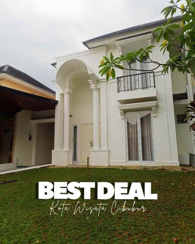 dijual rumah kota wisata cibubur