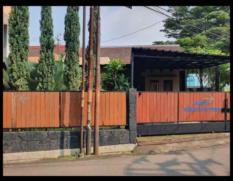 dijual rumah luas 1 lantai di cibiru