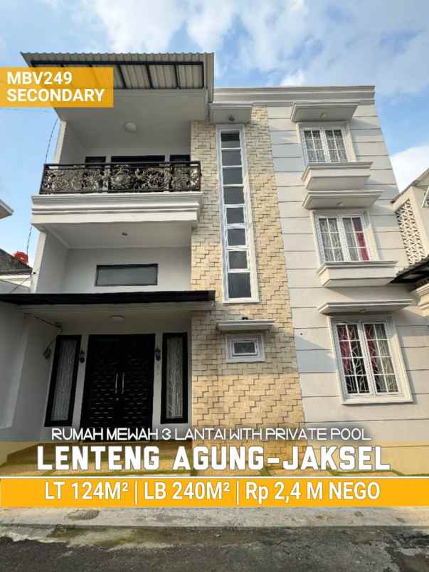 dijual rumah mbv249