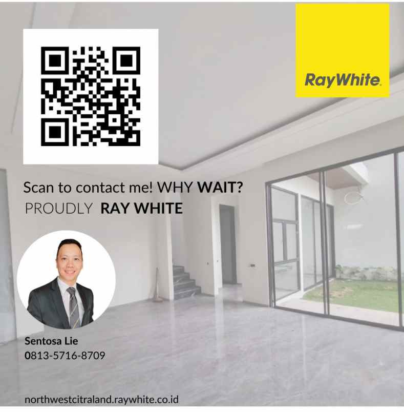 dijual rumah north west lake