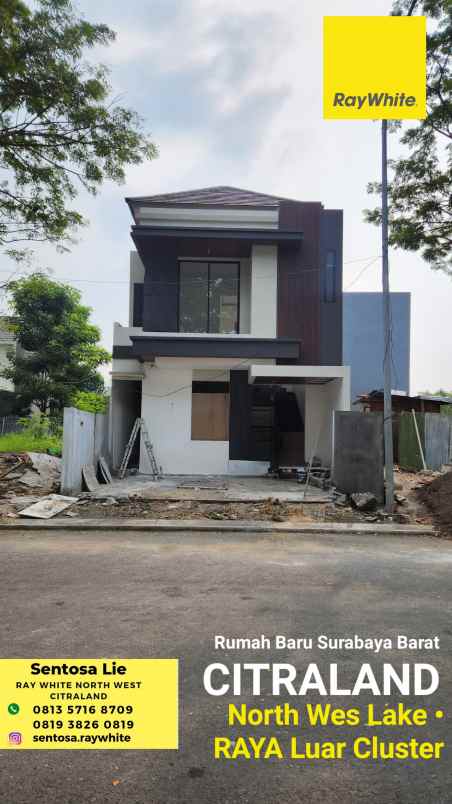 dijual rumah north west lake