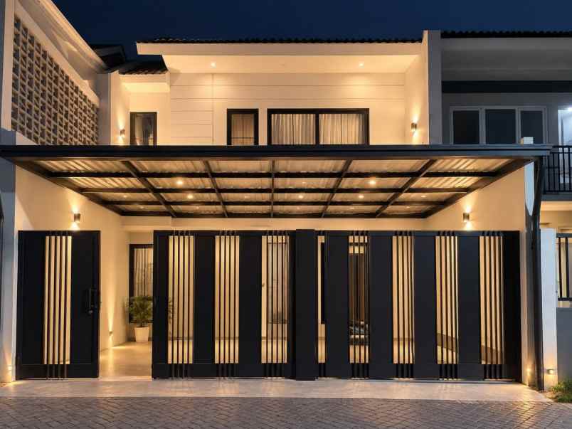 dijual rumah perumahan green mansion