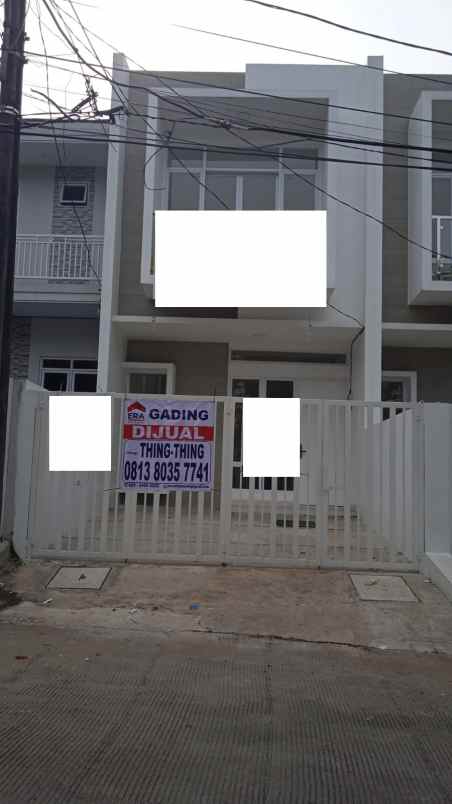 dijual rumah pondok gading residence