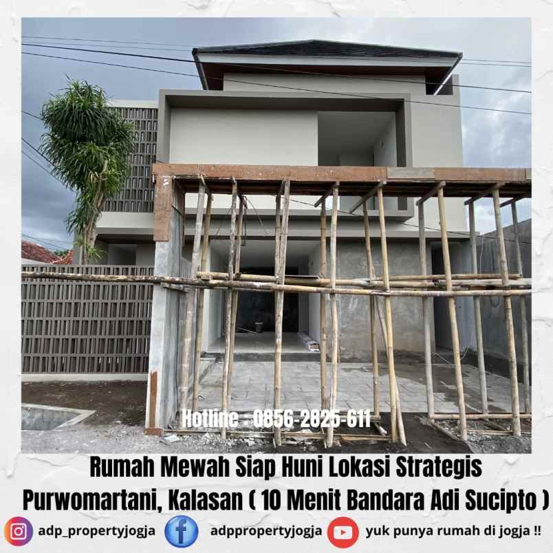 dijual rumah purwomartani kalasan sleman