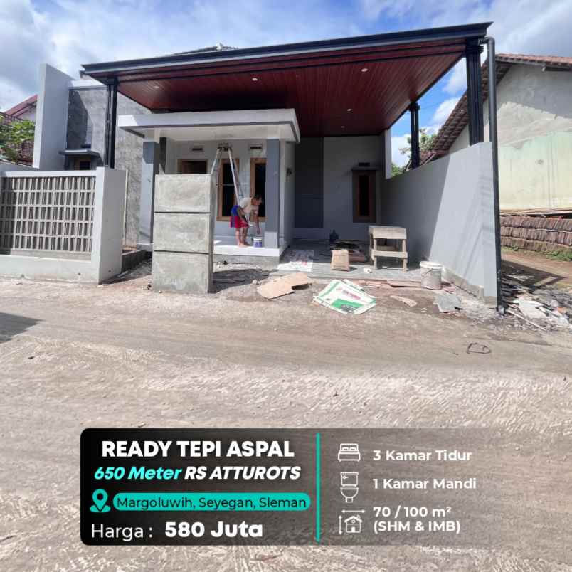 dijual rumah rs atturots