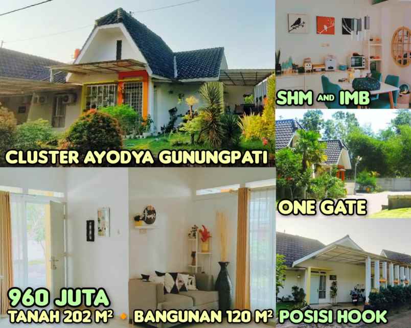 dijual rumah taman ayodya sekaran