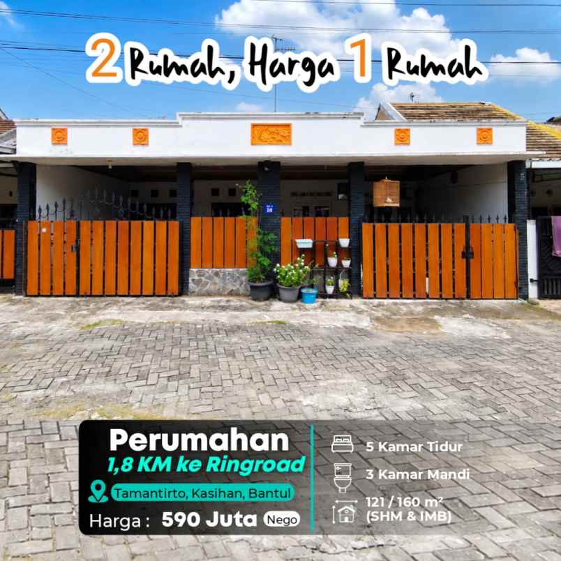 dijual rumah tamantirto