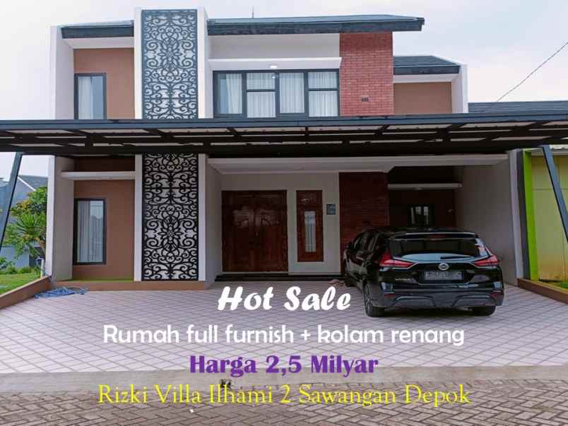 dijual rumah vila rizji ilhami