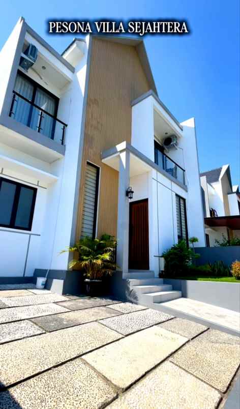 dijual rumah villa 2lantai pesona villa sejah ter