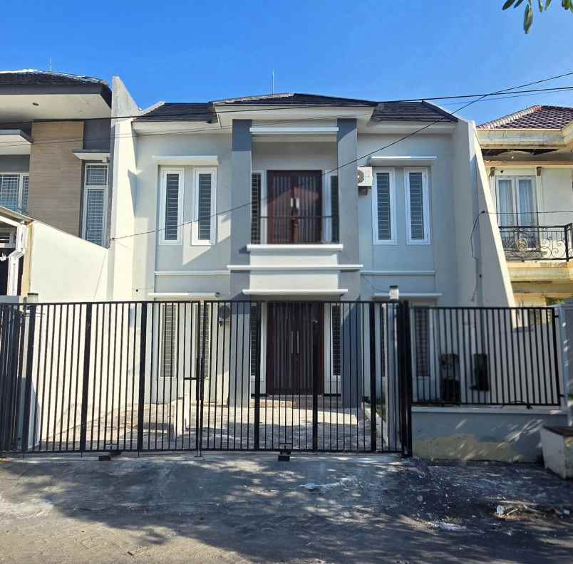 dijual rumah wiguna rungkut cluster favorit surabaya