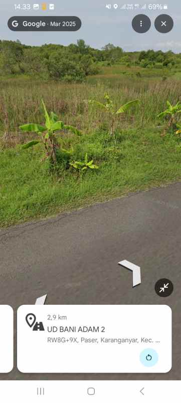 dijual tanah bu cepat