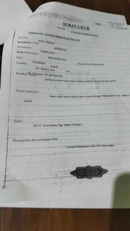 dijual tanah di dekat unnimus semarang