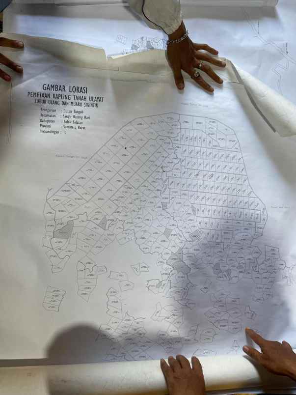 dijual tanah di dusun tangah solok sumatera barat