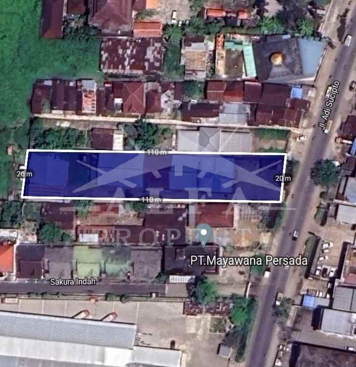 dijual tanah jalan adi sucipto