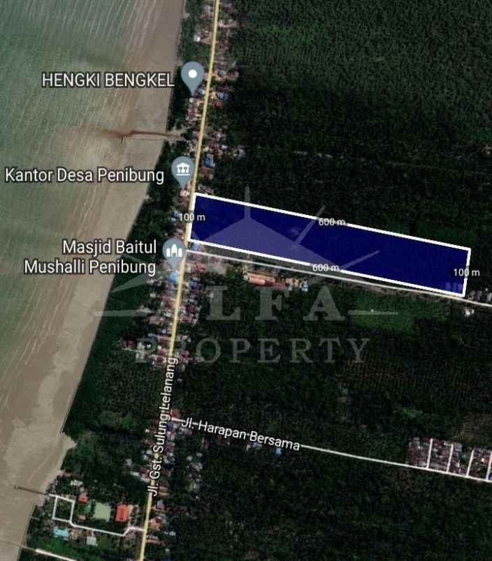 dijual tanah jalan mempawah