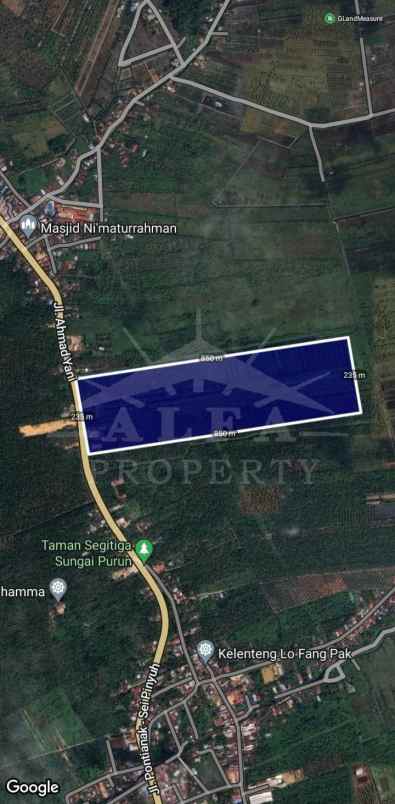 dijual tanah jalan mempawah
