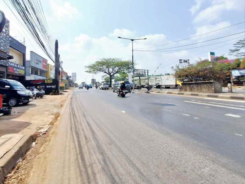 dijual tanah jalan raya alternatif cibubur