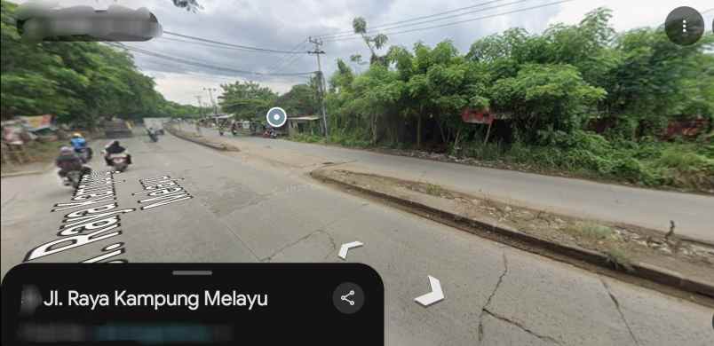 dijual tanah jalan raya kampung melayu