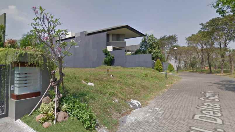dijual tanah jl delta golf