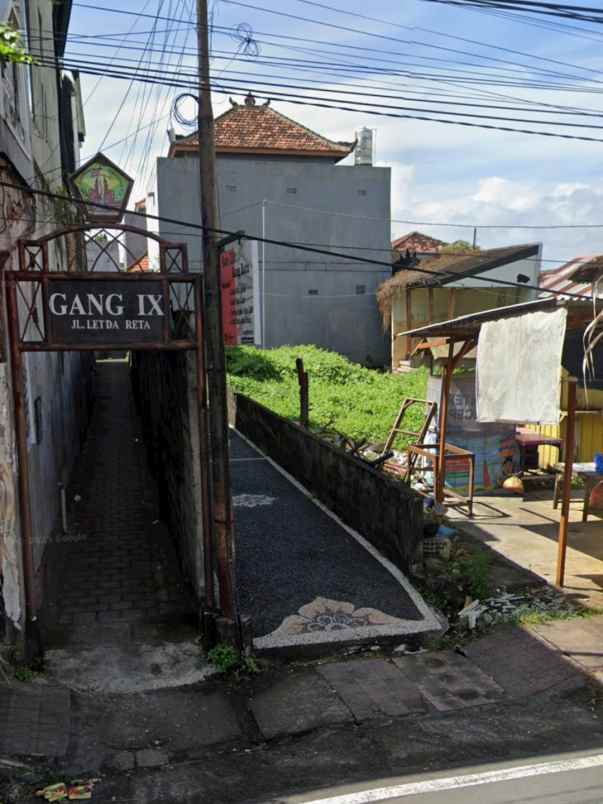 dijual tanah jl letda reta